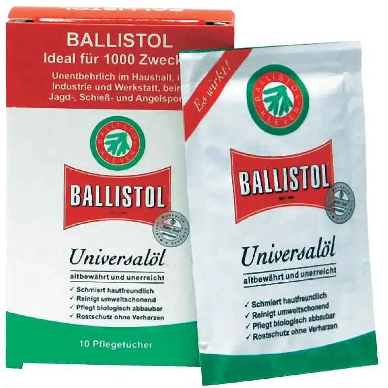 Салфетки для чистки Klever Ballistol