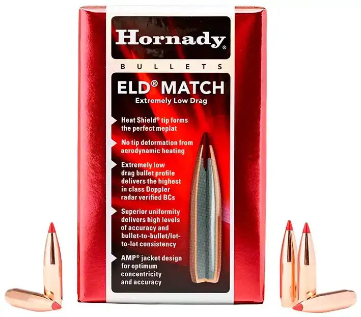 Куля Hornady ELD Match кал .30 маса 225 гр (14.6 м) 100 шт