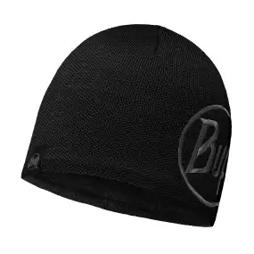 Шапка Buff Knitted & Polar Hat Solid Logo Black
