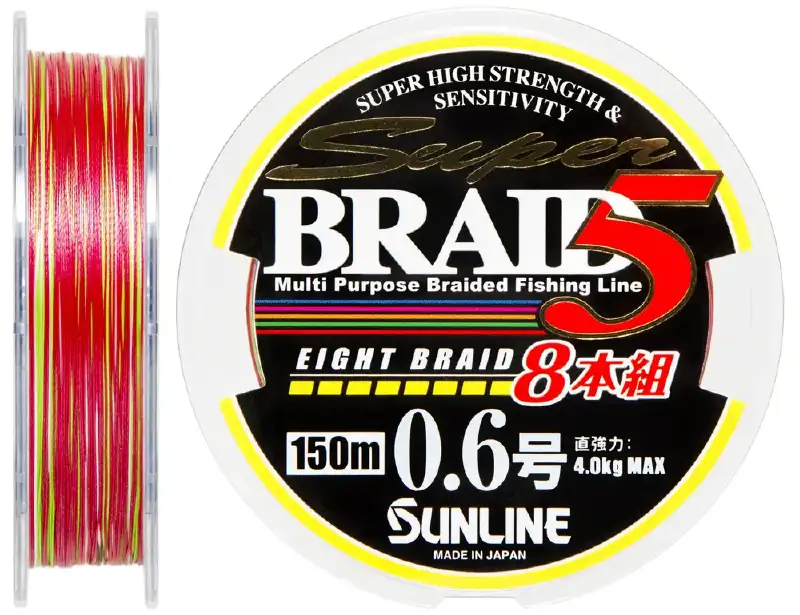 Шнур Sunline Super Braid 5 (8 Braid) 150m #0.6/0.128mm 4.0kg