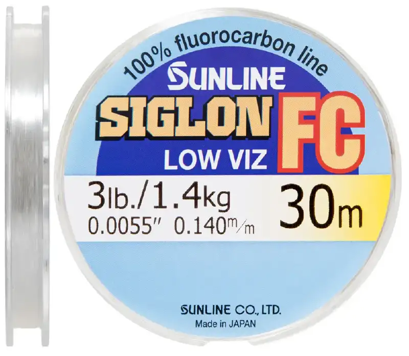 Флюорокарбон Sunline Siglon FC 30m 0.140mm 1.4kg поводковый