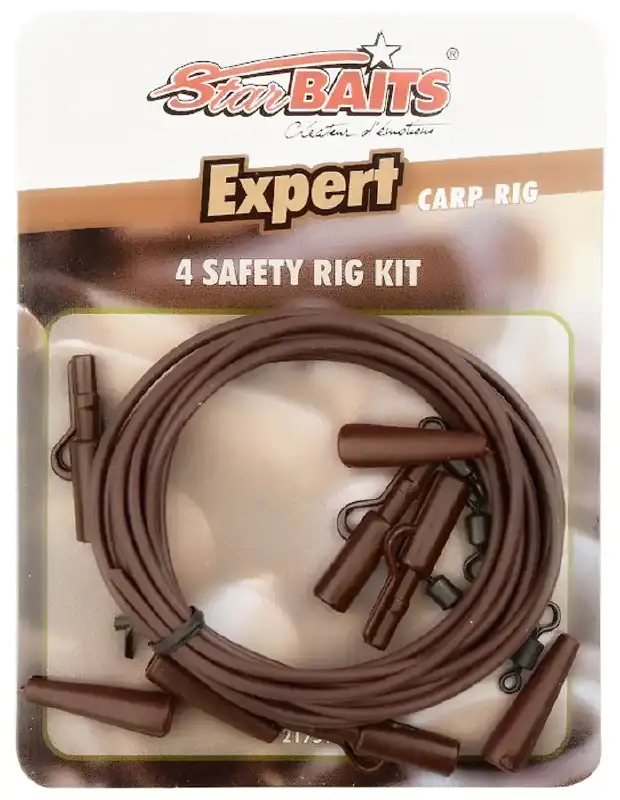 Монтаж Starbaits Safety Rig Kit коричневий