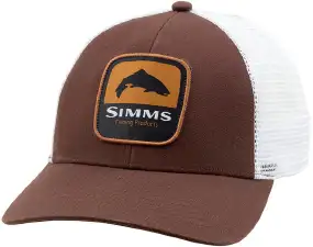 Кепка Simms Trout Patch Trucker Hat One size Bark