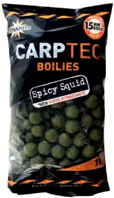 Бойлы Dynamite Baits Carp-Tec Spicy Squid 15mm 1kg