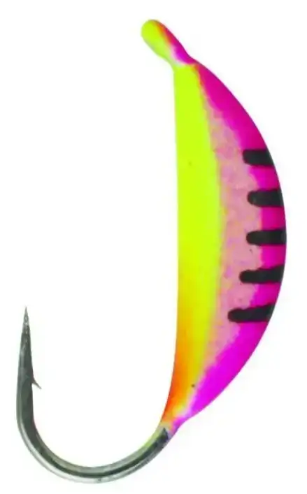 Мормишка вольфрамова Fishing ROI Супер банан фарбований 2.5mm 0.44g XZ10