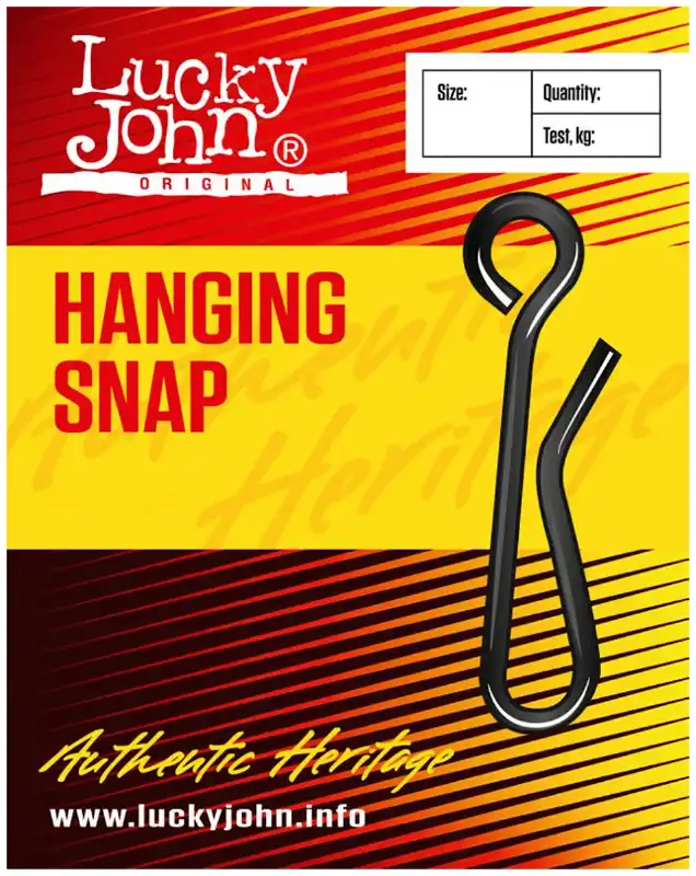 Застежка Lucky John Hanging Snap S 5кг (10шт/уп)