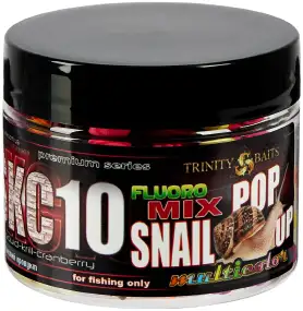 Бойлы Trinity Pop-Up SKC-10 mini Snail Fluoro Mix 5*8mm
