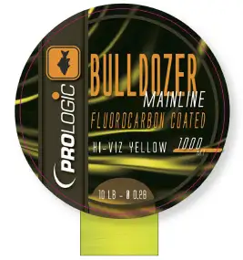 Леска Prologic Bulldozer FC Coated Mono Fluo 1000m 20lbs 0.40mm ц:yellow