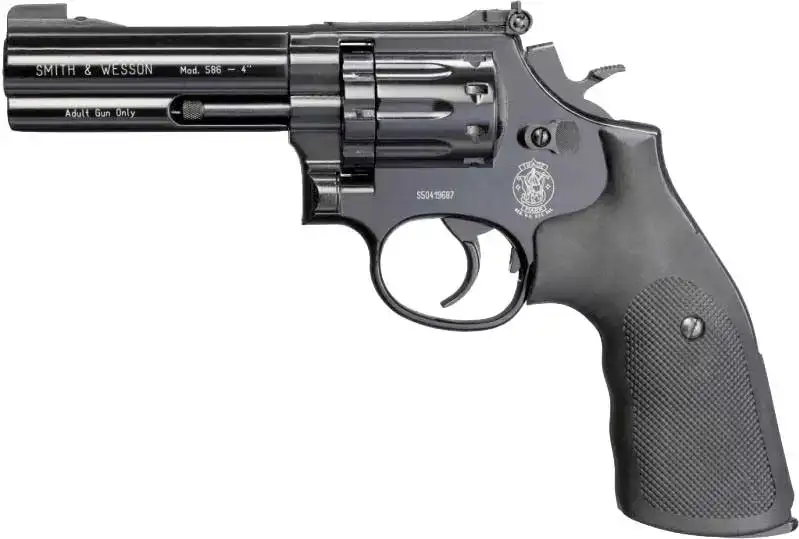 Револьвер пневматический Umarex Smith&Wesson mod.586 4". Корпус - силумин