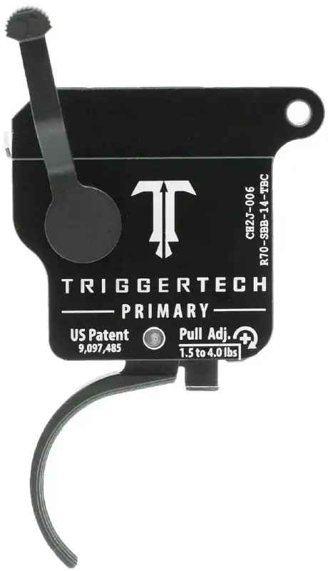 УСМ TriggerTech Primary Curved для Remington 700. Регулируемый одноступенчатый