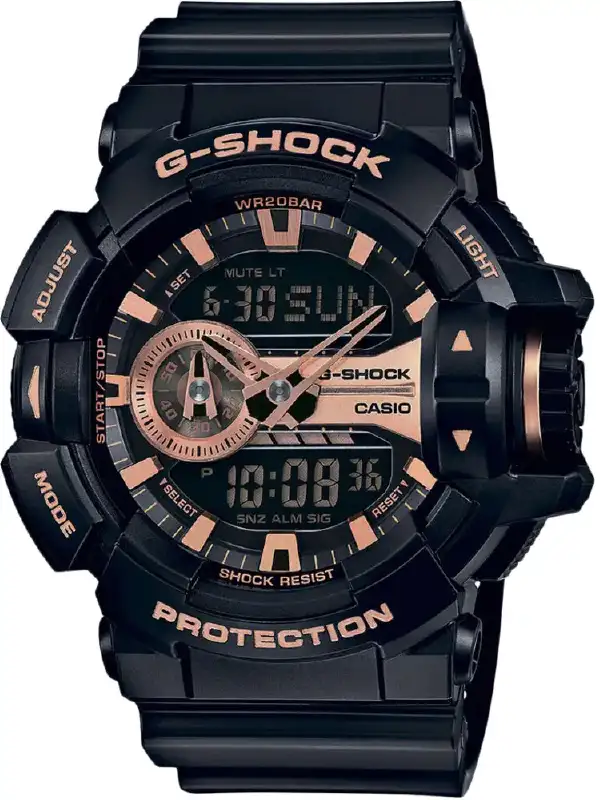 Годинник Casio GA-400GB-1A4 G-Shock. Чорний