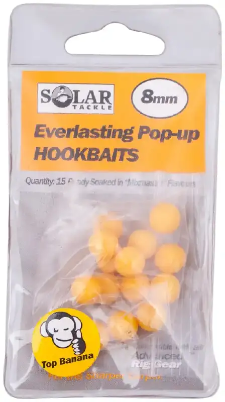 Искусственная насадка Solar Everlasting Pop-Up Hook Baits Top Banana 8mm  