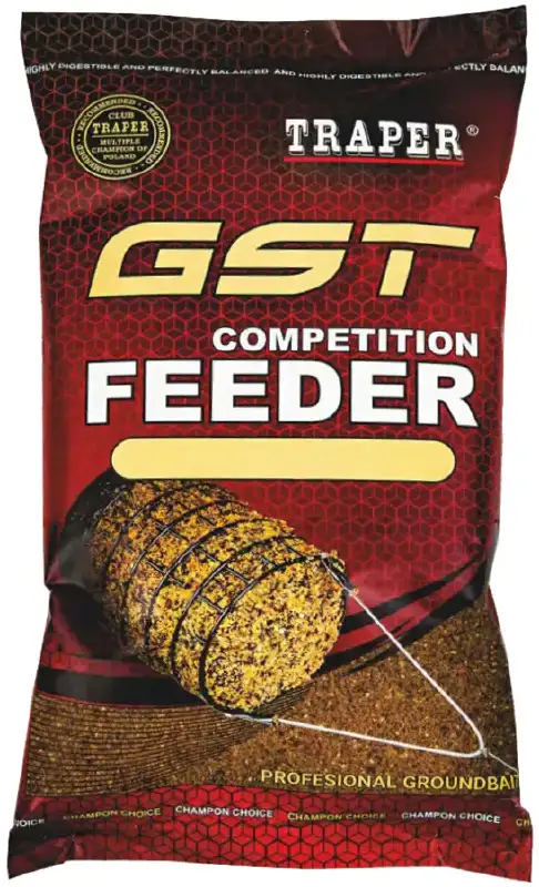 Прикормка Traper GST Competition Feeder Ploc Black 1kg