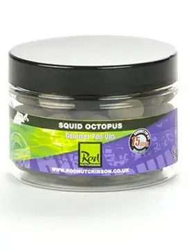 Бойлы Rod Hutchinson Pop Ups Squid Octopus with Amino Blend Swan Mussell 15mm