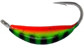 Мормишка вольфрамова Shark Супер-банан 0,26г діам. 2/S гачок D16 гальваніка к:26