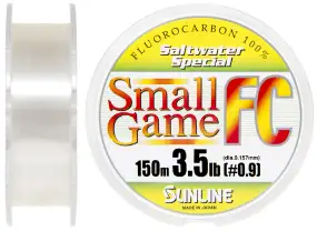 Флюорокарбон Sunline SWS Small Game FC 150м 0.153 3.5 мм LB матч/тонущ.