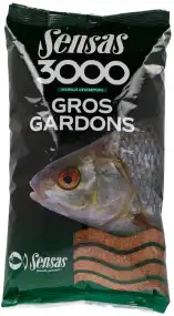 Прикормка Sensas 3000 Gros Gardons 1kg