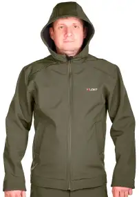 Куртка Klost Soft Shell мембрана 5000/5000 2XL Капюшон без затяжки Хакі