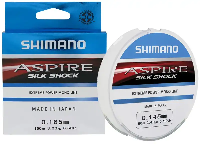 Леска Shimano Aspire Silk Shock 150m 0.18mm 3.6kg
