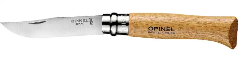 Нож Opinel №8 Inox Дуб