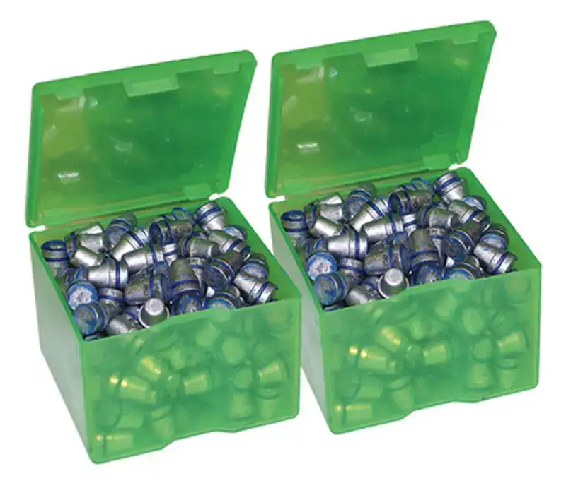 Коробка для куль MTM Cast Bullet Box (8,6х8,6х6,3 см) (2 шт). Колір - зелений
