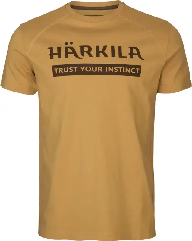 Футболка Harkila logo 2-pack 5XL Antique sand/Dark olive
