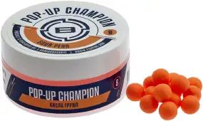 Бойлы Brain Champion Pop-Up Sour Pear (груша) 12mm 34g