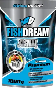 Прикормка Fish Dream Преміум ZIP Лящ Чорна карамель 1кг