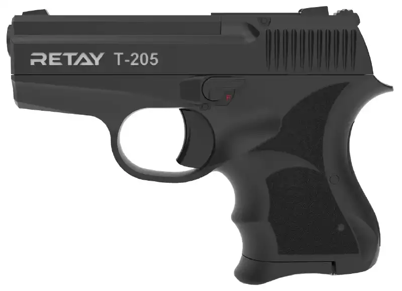 Пистолет стартовый Retay T205 кал. 8 мм. Цвет - black.