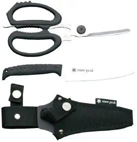 Набір Snow Peak GK-100 Kitchen Scissors Set ножиці  ніж