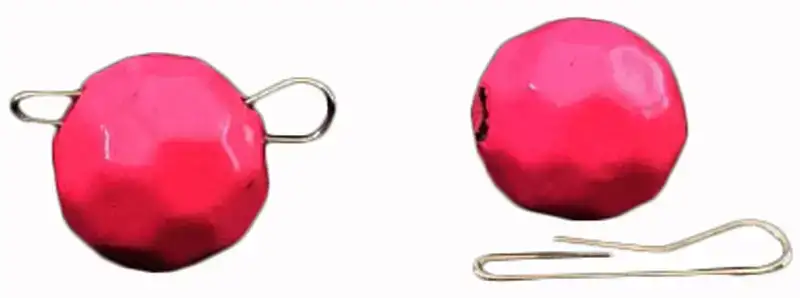 Груз-головка DS Fishball розовый 14г (7шт/уп)
