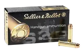 Патрон Sellier & Bellot кал. 357 Magnum куля FMJ маса 10,25 г/158 гр