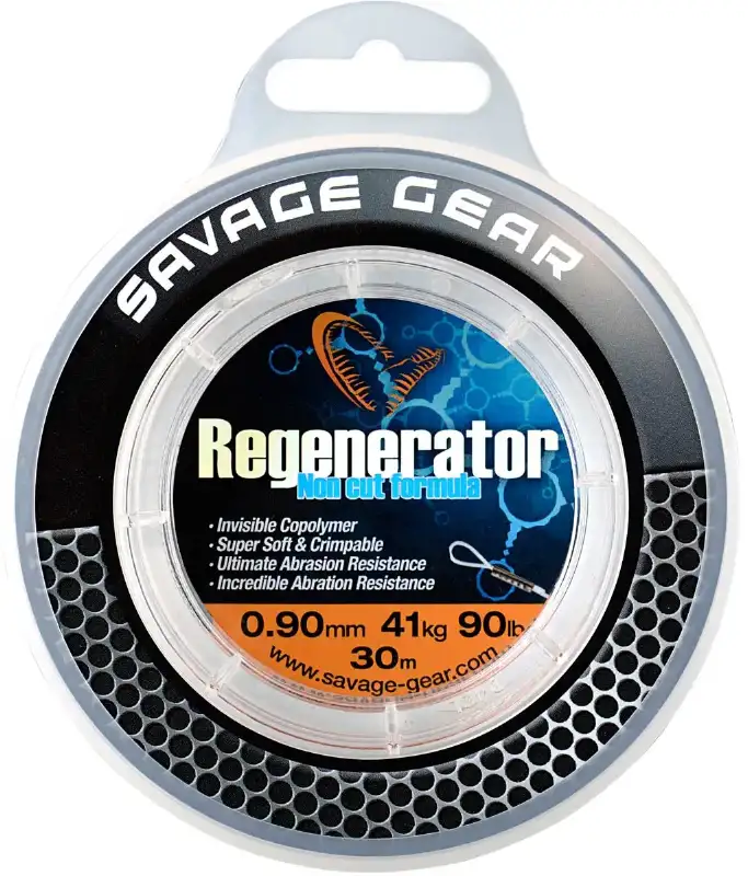 Поводковый материал Savage Gear Regenerator Mono 30m 0.81mm 73lb/33kg Clear