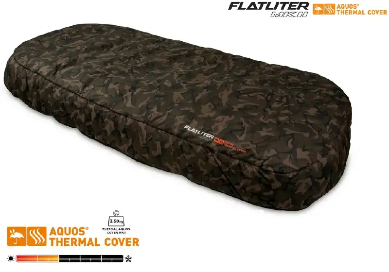 Спальний мішок Fox International Flatliter MK2 Aquos Camo Thermal Standart Cover