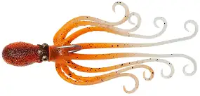 Силікон Savage Gear 3D Octopus 150mm 70.0g UV Orange Glow (поштучно)