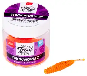 Силікон Lucky John TRICK WORM Area Trout Series 2"/ 036 *10