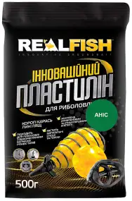 Пластилин Real Fish Анис 500g