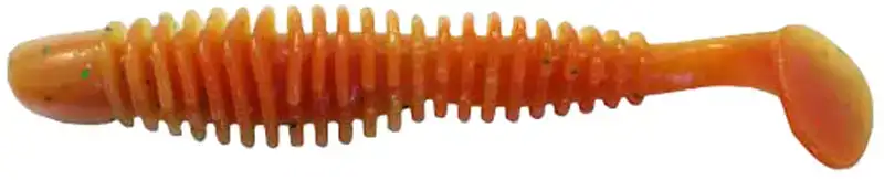 Силикон Reins Bubbling Shad 3" 308 Marble Chart Orange (6 шт/уп.)