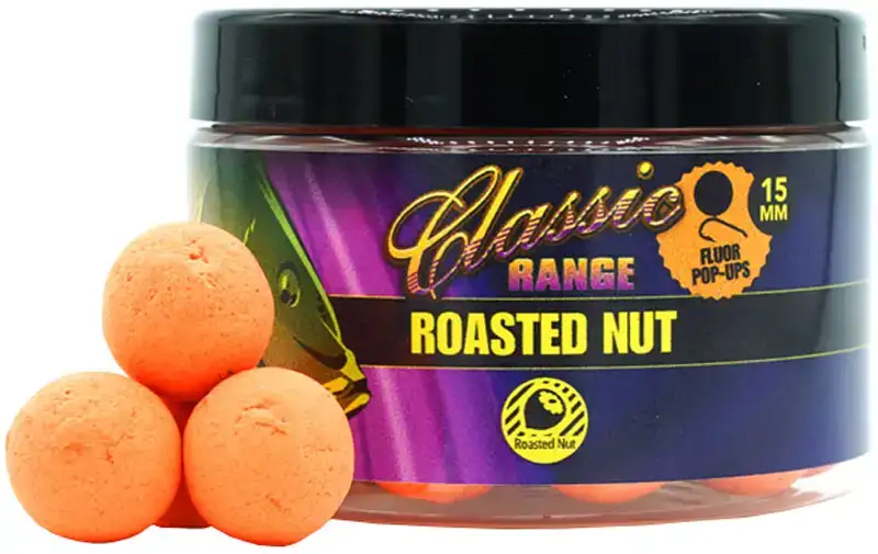 Бойлы Martin SB Classic Range Fluor Pop-Ups Roasted Nut 15mm (orange)
