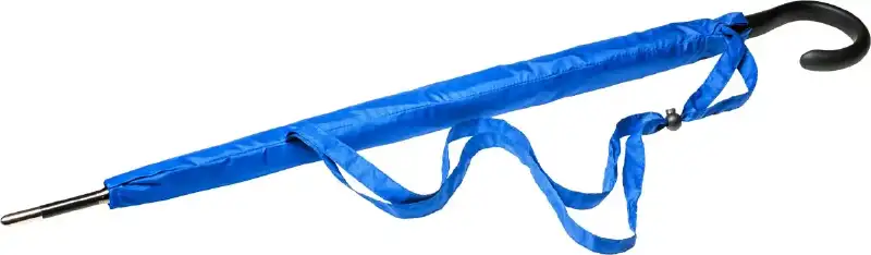 Зонт Krisenvorsorge & Sicherheit UG жіночий. Колір - синій. Рукоять - гак