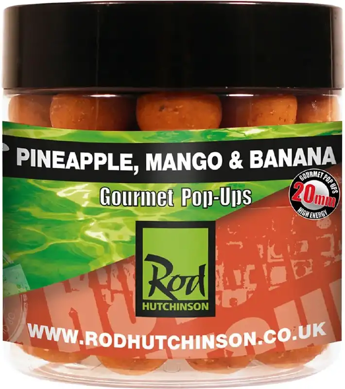 Бойлы Rod Hutchinson Pop Ups Pineapple,Mango & Banana 20mm