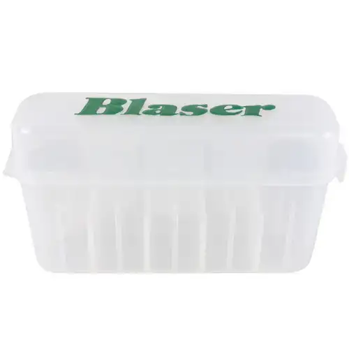 Коробка для 5-ти чоков к ружью Blaser F3. Материал – пластик. Цвет – белый.
