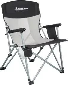Кресло KingCamp Hard Arm Chair. Black/mediumgrey