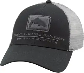 Кепка Simms Trout Icon Trucker Hat One size Black