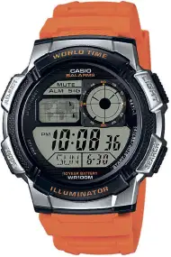 Часы Casio AE-1000W-4B (A). Серебристый