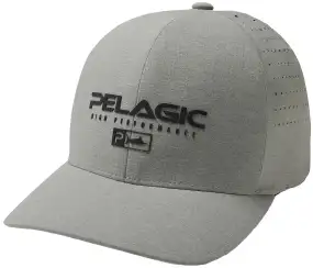 Кепка Pelagic Delta Flexfit Heathered L/XL Light Grey