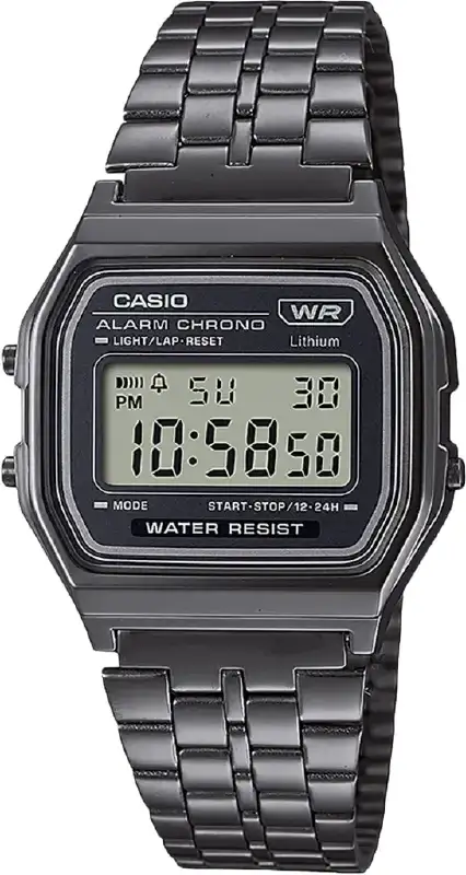 Годинник Casio A158WETB-1AEF Vintage. Сірий