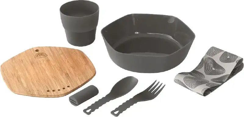 Набор посуды Robens Leaf Meal Kit ц:anthracite