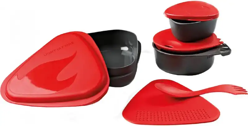Набор посуды Light my fire MealKit pin-pack ц:red