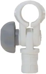 Соединение Borika Tf022W наклонное для труб Ø22 мм ц:белый